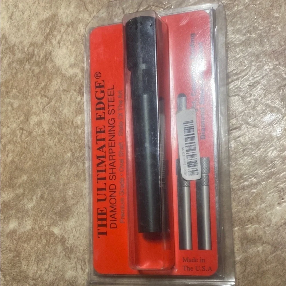The Ultimate Edge Diamond Sharpening Steel NWT Knife Sharpener